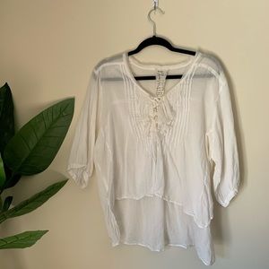 Free People | white blouse